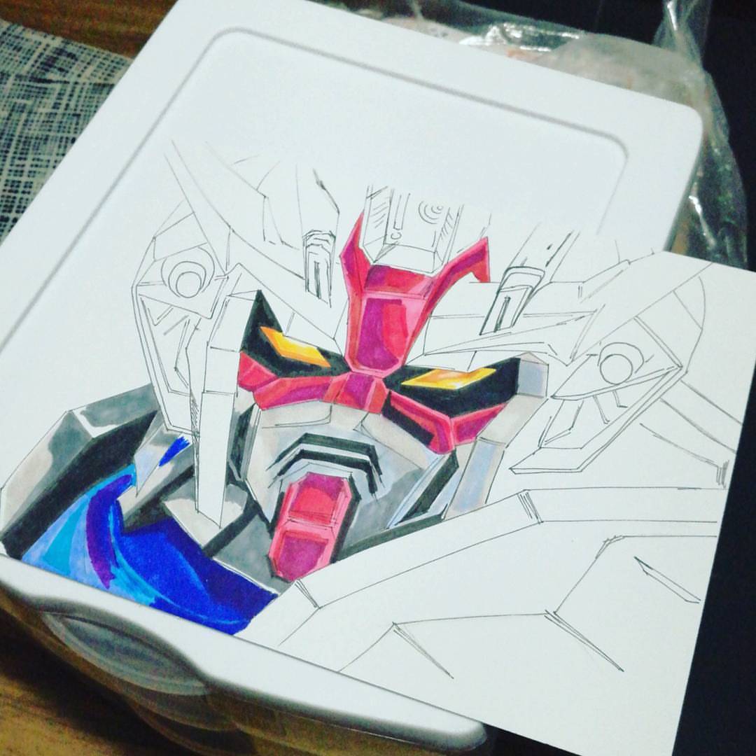 1080x1080 Wildlife, Anime, Cosplay, Nature Amp Food - Prismacolor Painting