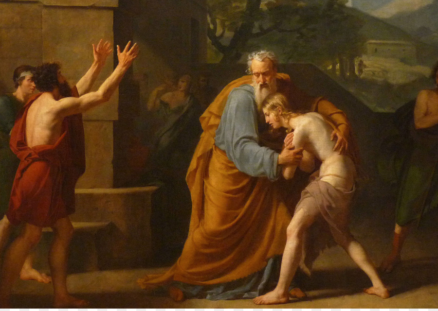 900x640 The Return Of The Prodigal Son Painting Parable Of The Prodigal - Prodigal Son Painting