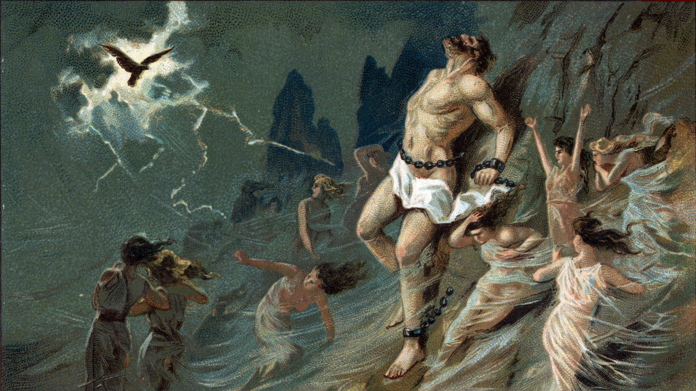 Prometheus Bound Painting At PaintingValley Com Explore Collection Of   Prometheus Bound Painting 6 