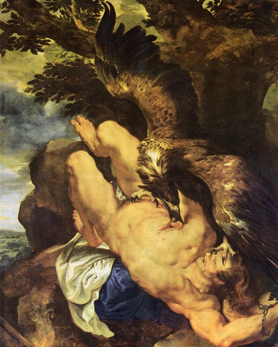 560x698 Prometheus, Pandora - Prometheus Painting