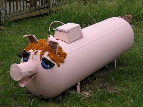 500x375 Fuel Tank Art - Propane Tank Painting Art