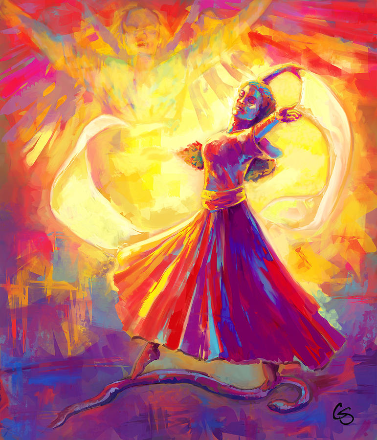 771x900 Victory Dance Painting By Tamer And Cindy Elsharouni - Prophetic Painting