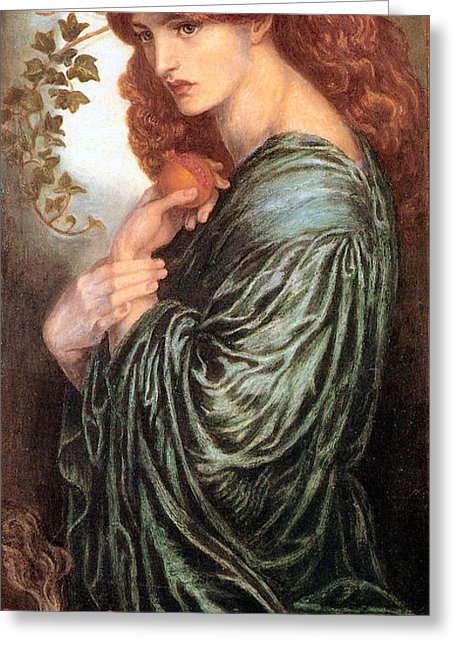 455x646 Proserpine Painting By Dante Gariel Rossetti - Proserpine Painting