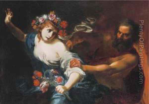 600x420 The Abduction Of Proserpine Oil Painting Reproduction By Simone - Proserpine Painting