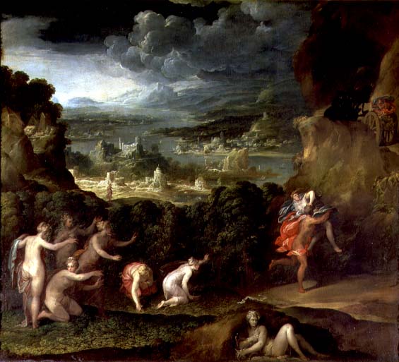 565x513 The Abduction Of Proserpine Painting Nicolo Dell' Abate Oil - Proserpine Painting
