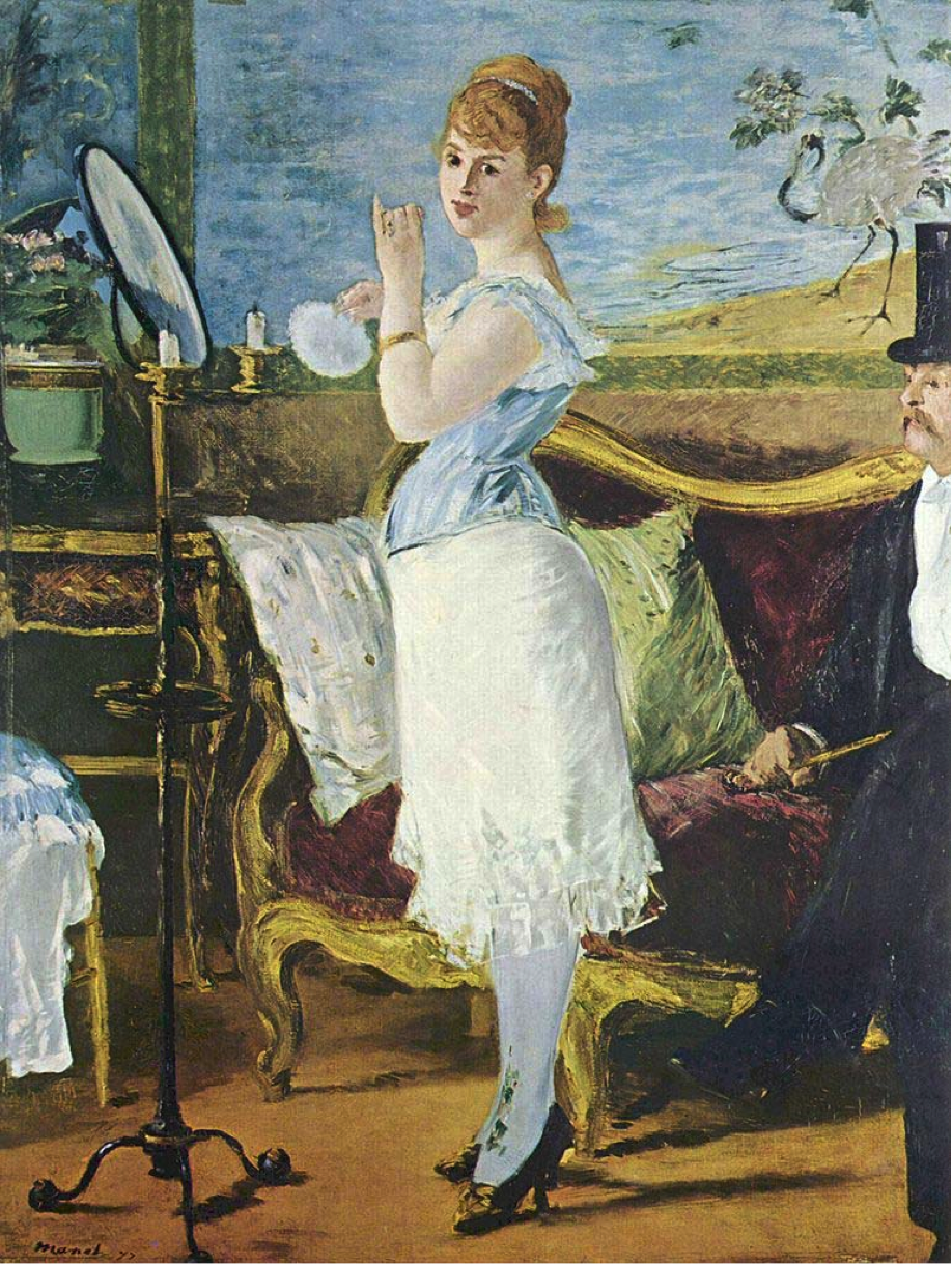 918x1219 Power To The Prostitute Gender Subversion In Manet And Zola's Nana - Prostitute Painting