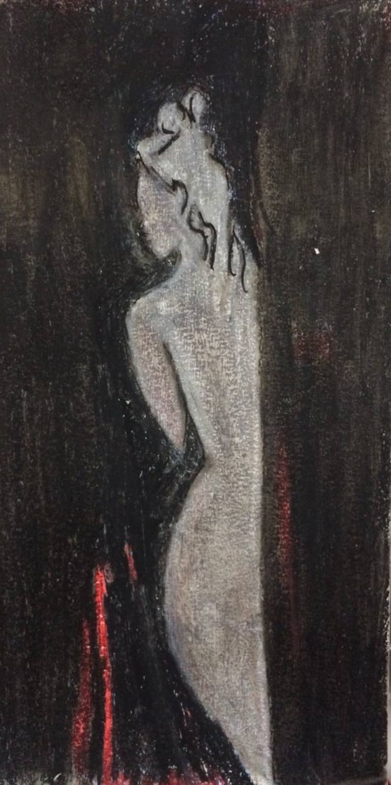 770x1545 Saatchi Art Prostitute Painting By Elena S - Prostitute Painting