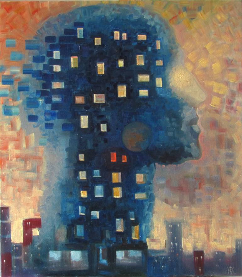 770x880 Saatchi Art Projector Painting By Alexandr Zhuravliov - Psp Painting