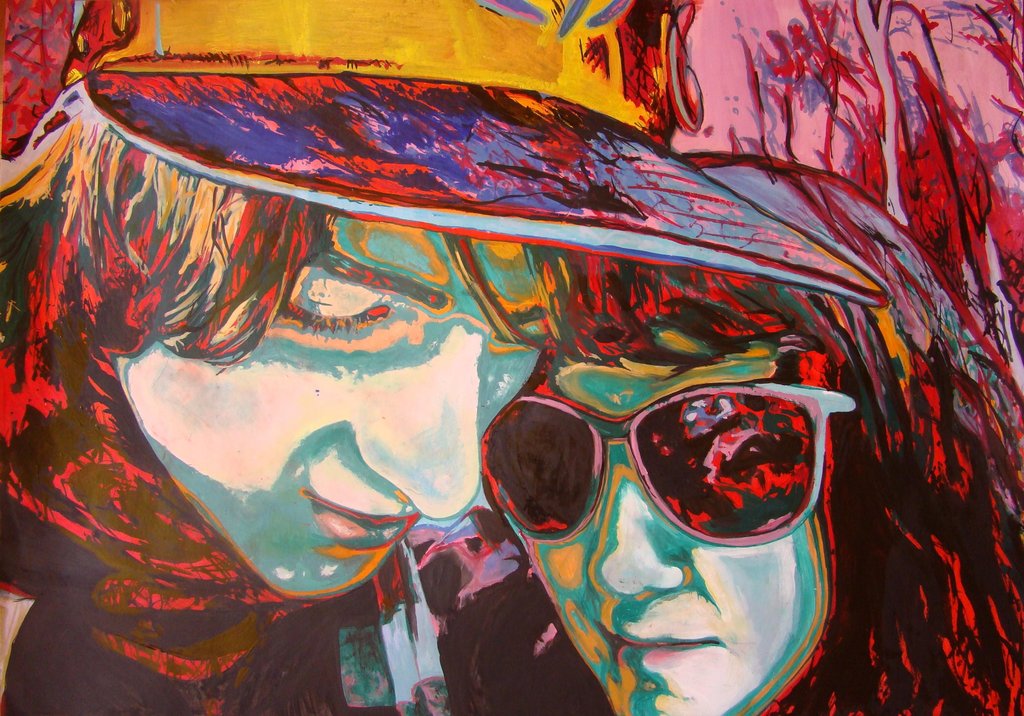 1024x716 Psychedelic Painting By Lucienemazal - Psychedelic Painting