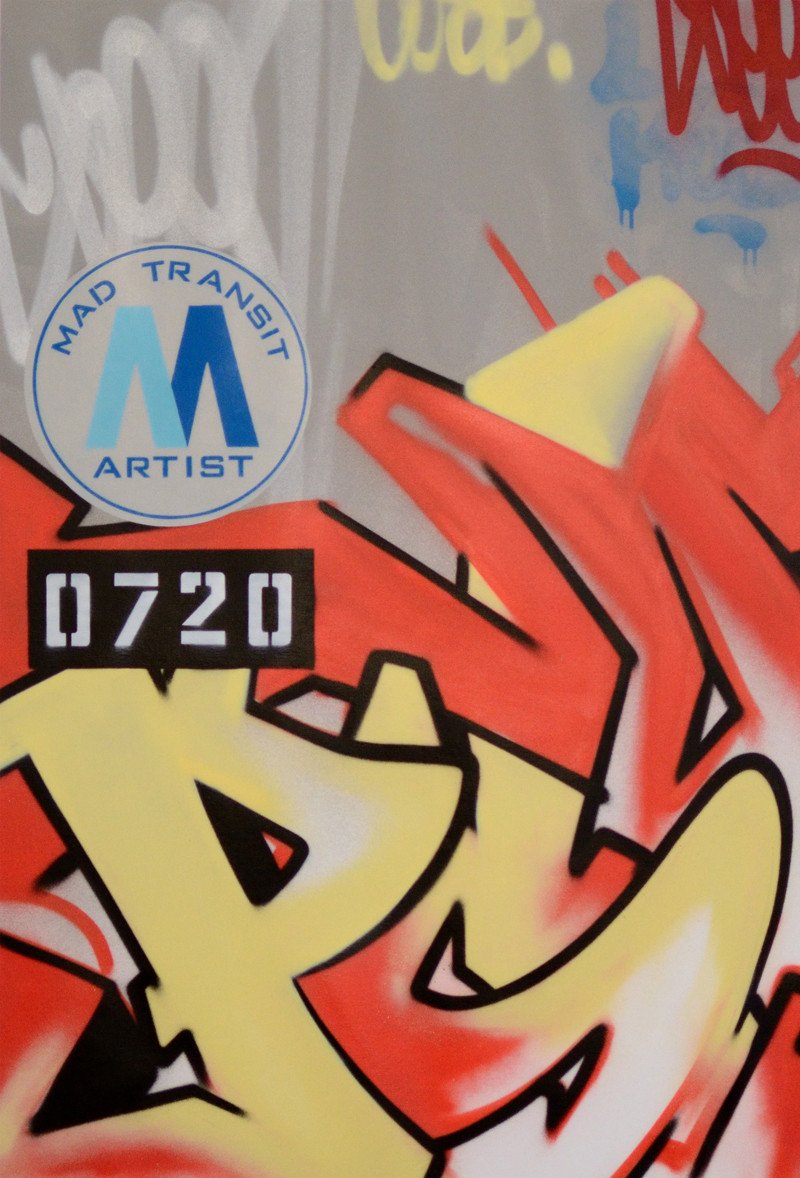 800x1178 Graffiti Artist Seen - Psycho Painting