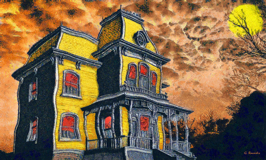 900x540 Psycho Painting By George Rossidis - Psycho Painting