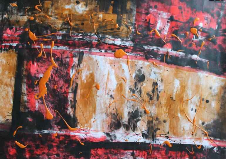 770x540 Saatchi Art From The Cycle Psycho Murals 1 Painting By Piotr - Psycho Painting