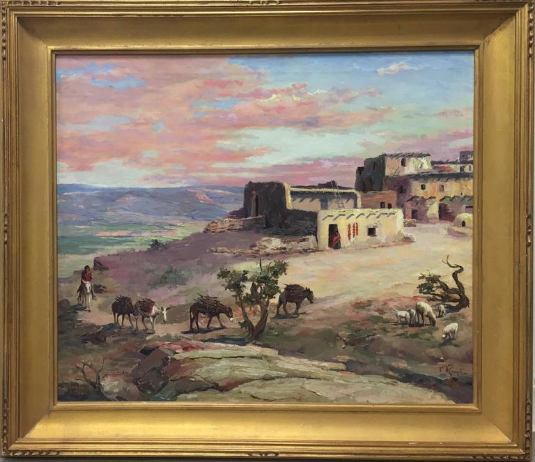 768x663 Raphael Lillywhite - Pueblo Painting
