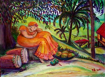 354x259 Puerto Rican Cultural Center - Puerto Rico Painting