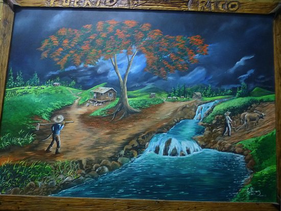 550x413 Puerto Rico Painting - Puerto Rico Painting