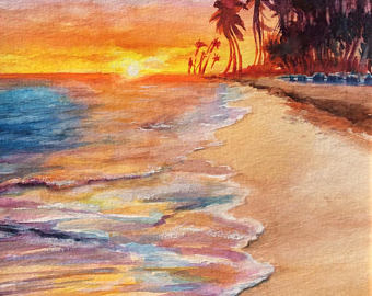 340x270 Puerto Rico Painting Etsy - Puerto Rico Painting