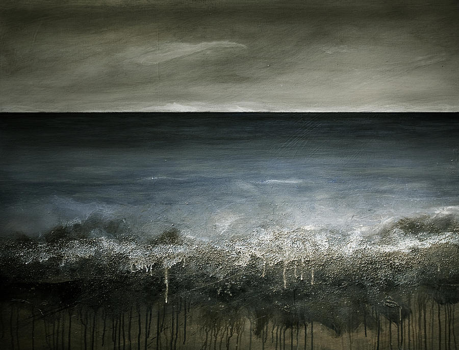 900x686 Puget Sound Painting By Michaelalonzo Kominsky - Puget Sound Painting