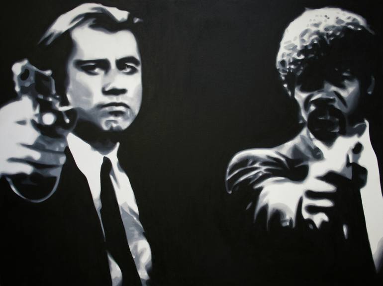 770x575 Saatchi Art Pulp Fiction Painting By Sarah Hood - Pulp Fiction Painting