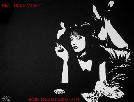 450x341 Splintered Studios - Pulp Fiction Painting