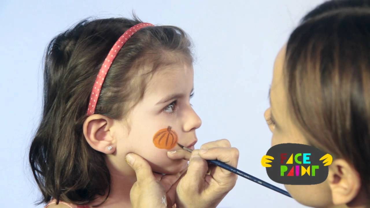 1280x720 Pumpkin Face Painting Tutorial - Pumpkin Face Painting