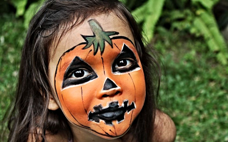 800x500 Bali Kids Party - Pumpkin Face Painting