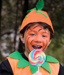 250x295 Step By Step Halloween Pumpkin Face Paint Design Face Paint Shop - Pumpkin Face Painting