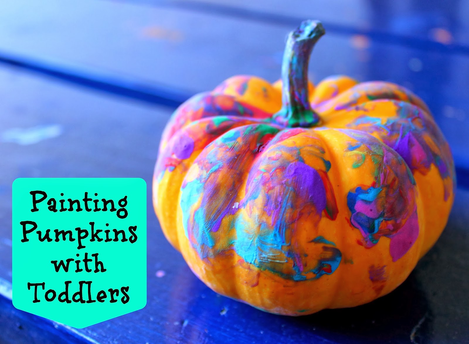 1600x1173 Painting Pumpkins With Toddlers - Pumpkin Painting For Kids