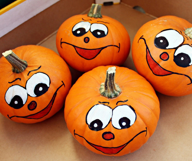 800x671 Pumpkin Painting Ideas For Kids - Pumpkin Painting For Kids