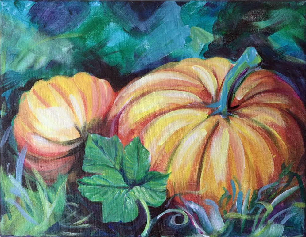 997x774 Paint N Sip International Art Workshop Pumpkin Patch Rivellino - Pumpkin Patch Painting