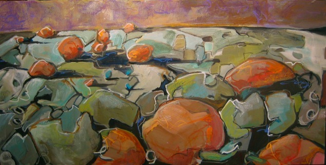 635x321 Jill Van Sickle - Pumpkin Patch Painting