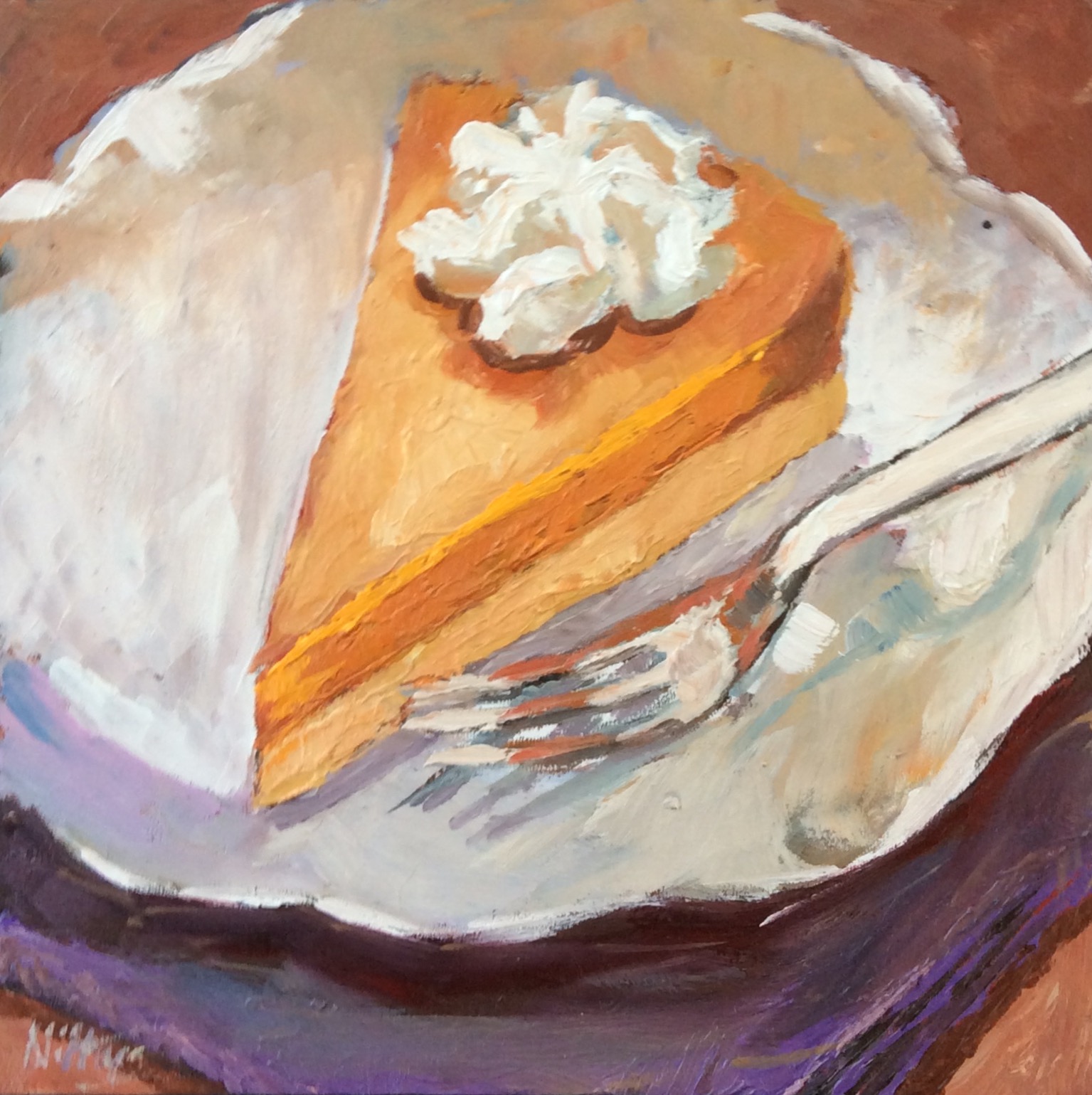 1535x1539 Nithya Swaminathan - Pumpkin Pie Painting