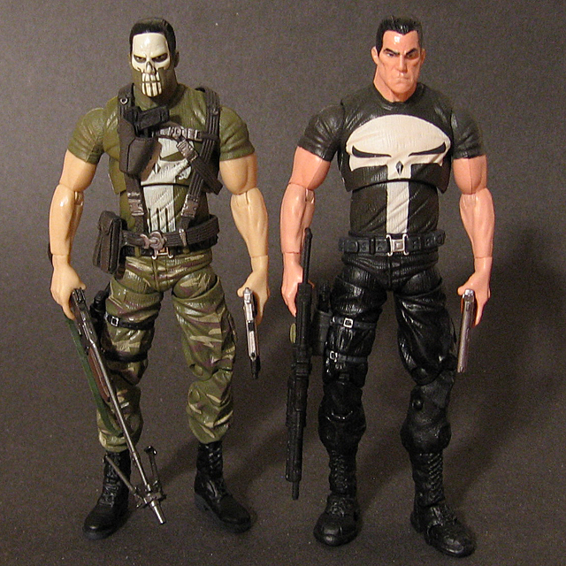 640x640 My Fodder Custom Wips Misty Knight P.61 - Punisher Skull Face Painting