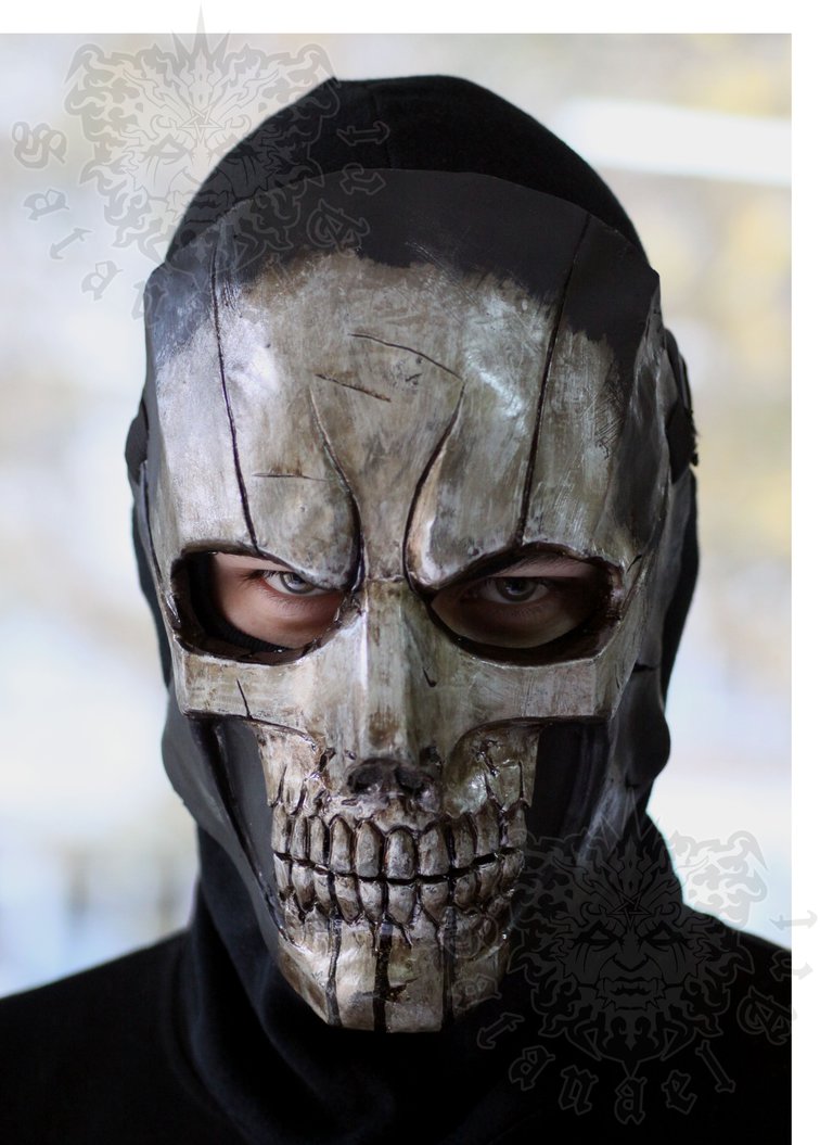756x1055 Punisher By Satanaelart - Punisher Skull Face Painting
