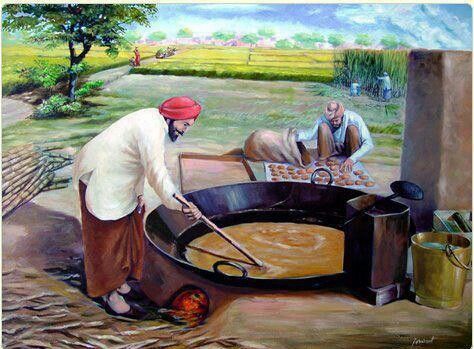474x349 Punjabi Cultural Painting To Paint . Paintings - Punjabi Painting