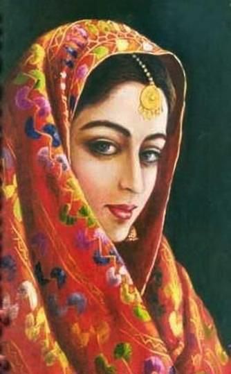 334x539 Punjabi Painting Cool Shit Paintings And Crafts - Punjabi Painting