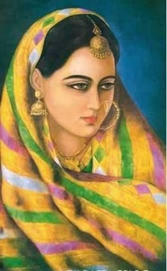 334x543 Punjabi Painting Painting Paintings, Indian Art - Punjabi Painting