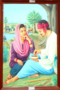 200x300 S.s. Sukhjeet - Punjabi Painting