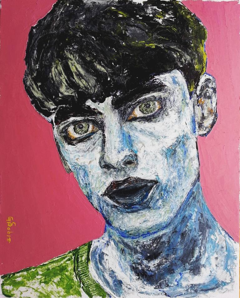 770x956 Saatchi Art Punk Painting By George Sabin - Punk Painting