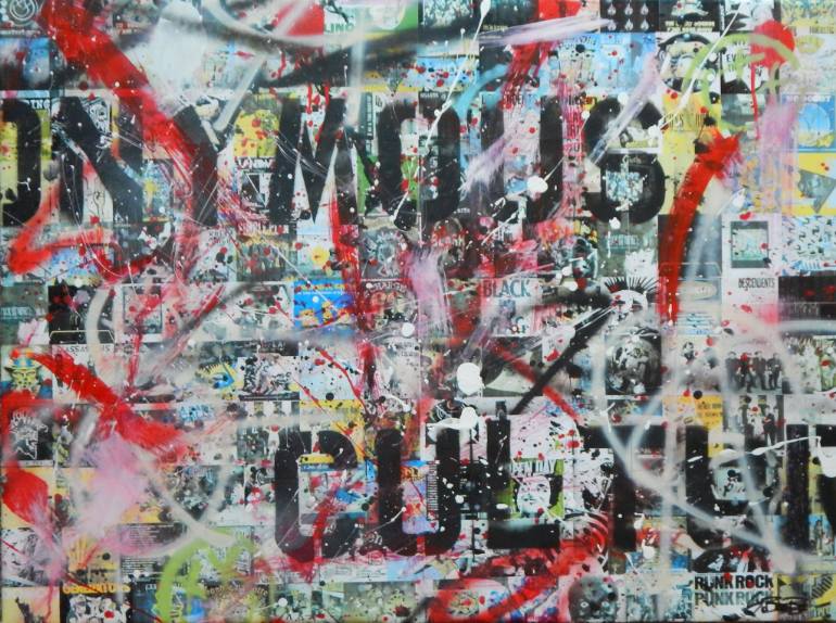 770x574 Saatchi Art Punk Painting By Greg Beebe - Punk Painting
