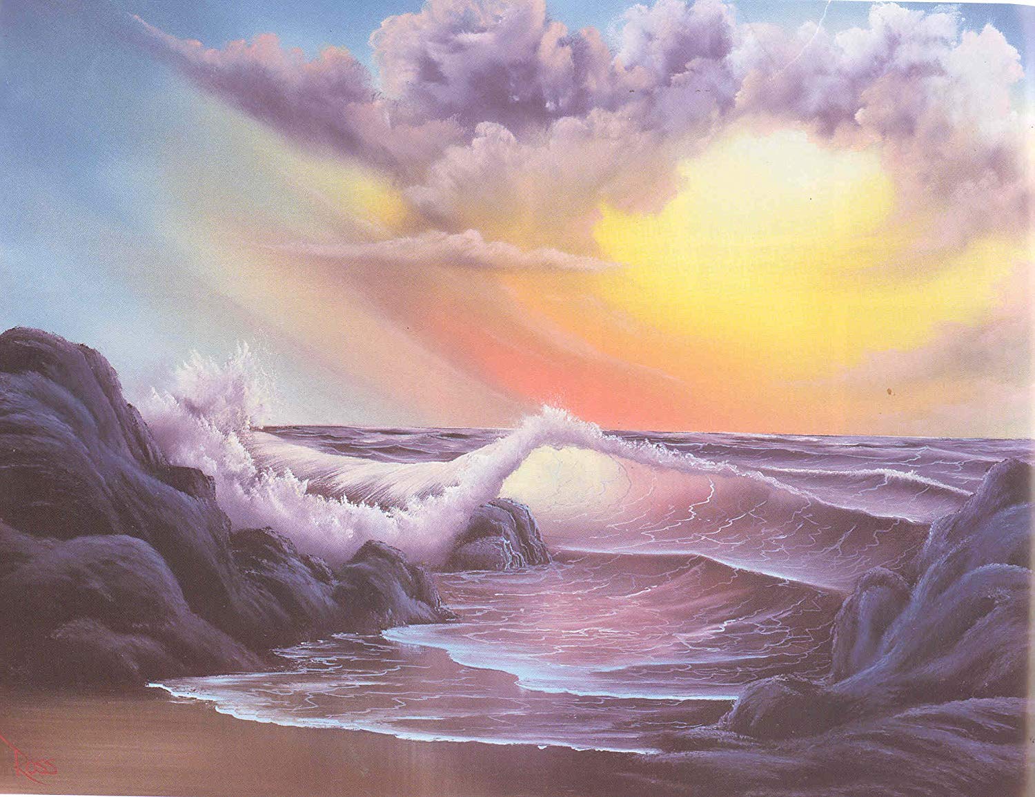 1500x1154 Bob Ross The Joy Of Painting Book 17 Prints Posters - Purchase Original Bob Ross Painting