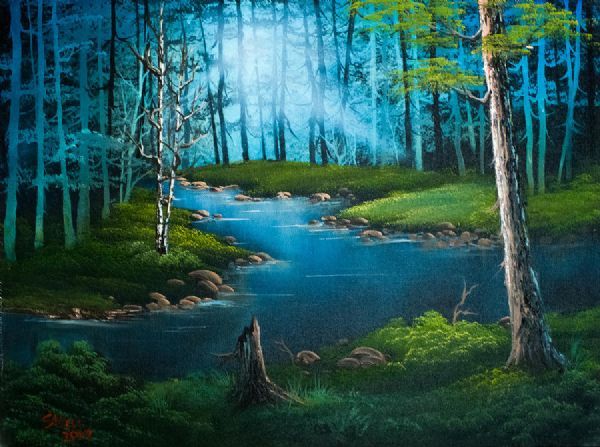 600x447 Bob Ross Paintings For Salebob Ross Art For Sale - Purchase Original Bob Ross Painting