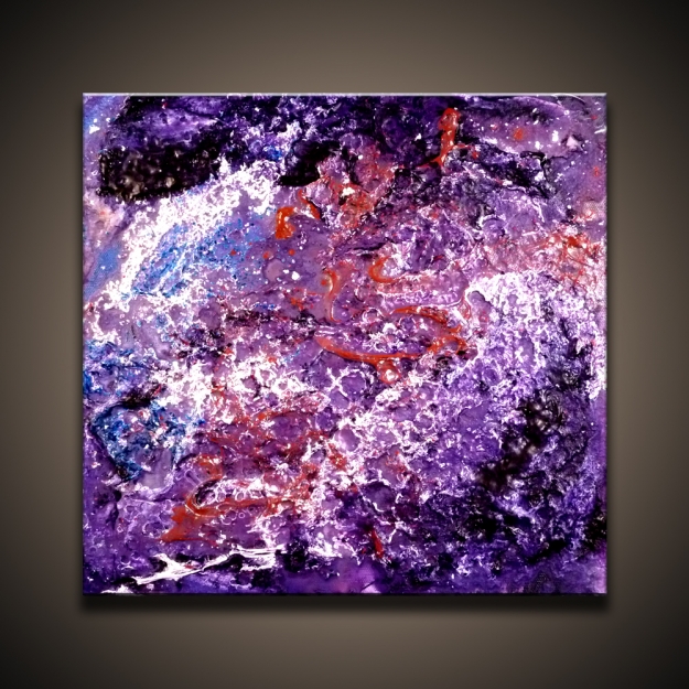 625x625 Contemporary Abstract Paintings Online Videos - Purple Abstract Painting