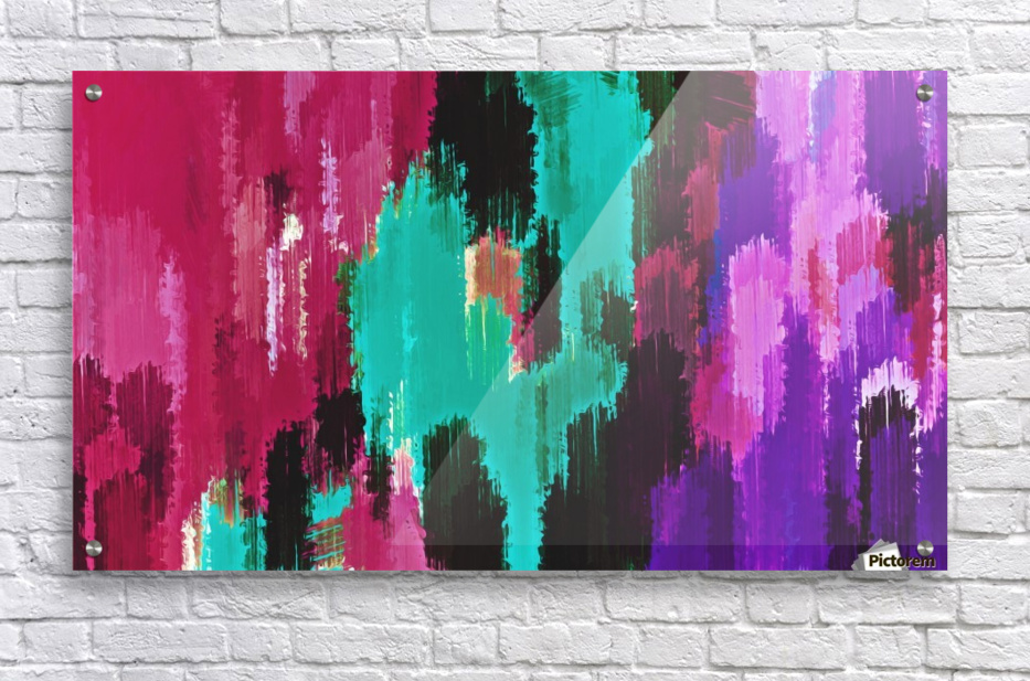 933x617 Red Pink Purple Green And Black Painting Abstract Background - Purple And Green Painting