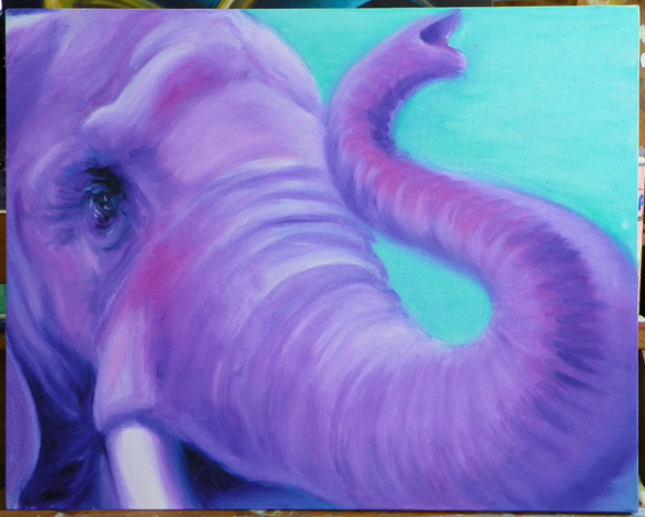 581x466 Teejay Just Teejay's Blog Page 8 - Purple Elephant Painting