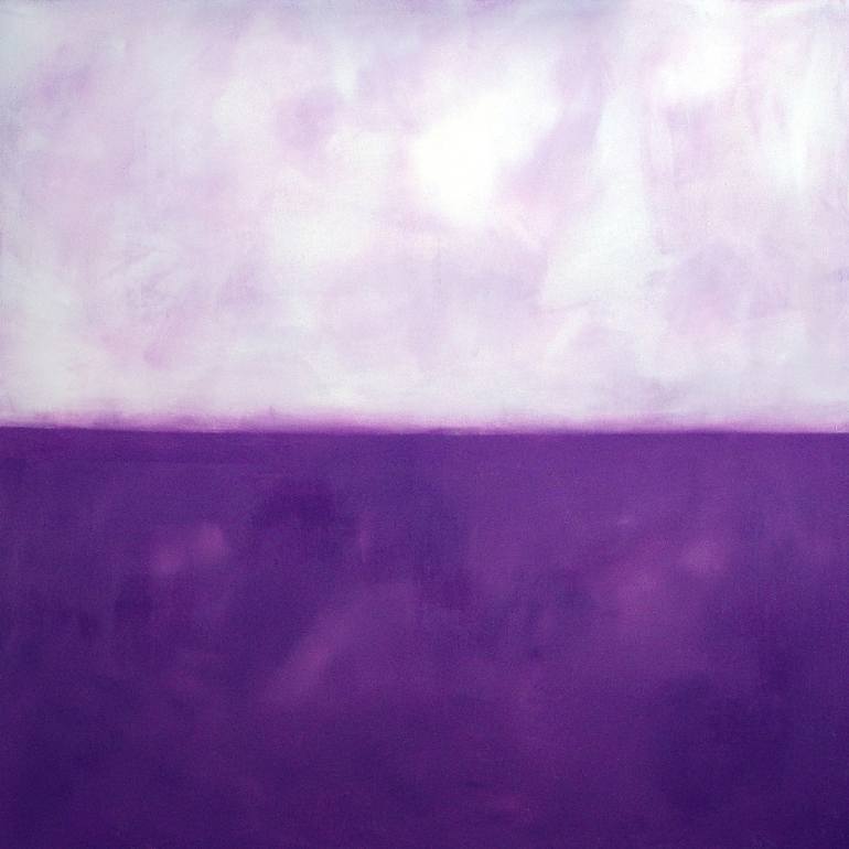770x770 Saatchi Art Shades Of Purple Painting By Blue Moon - Purple Moon Painting