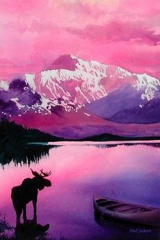 233x350 For Purple Mountain Majesties - Purple Mountain Painting