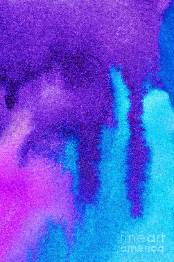 599x900 Purple Paint Painting By Andre Sorrelle - Purple Painting