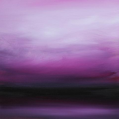 480x480 Purple Rain Vineta Cook Art - Purple Painting