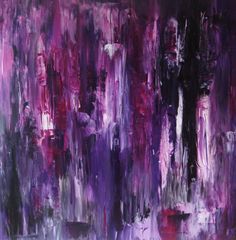 236x240 Purple Crush, Jeremy Dalla Pria, Painting Abstract Purple - Purple Painting