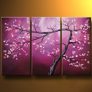 Purple Painting Canvas at PaintingValley.com | Explore collection of ...